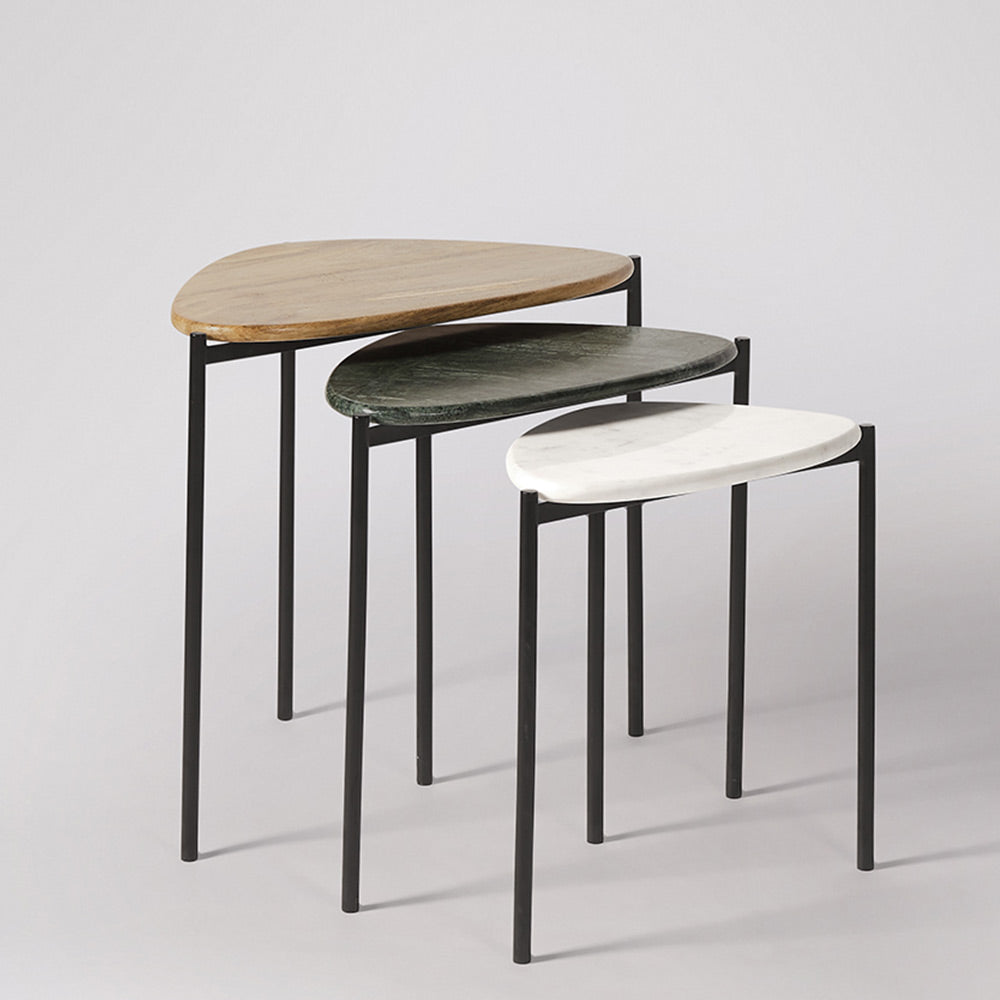 Reuleaux Nest Stool Set