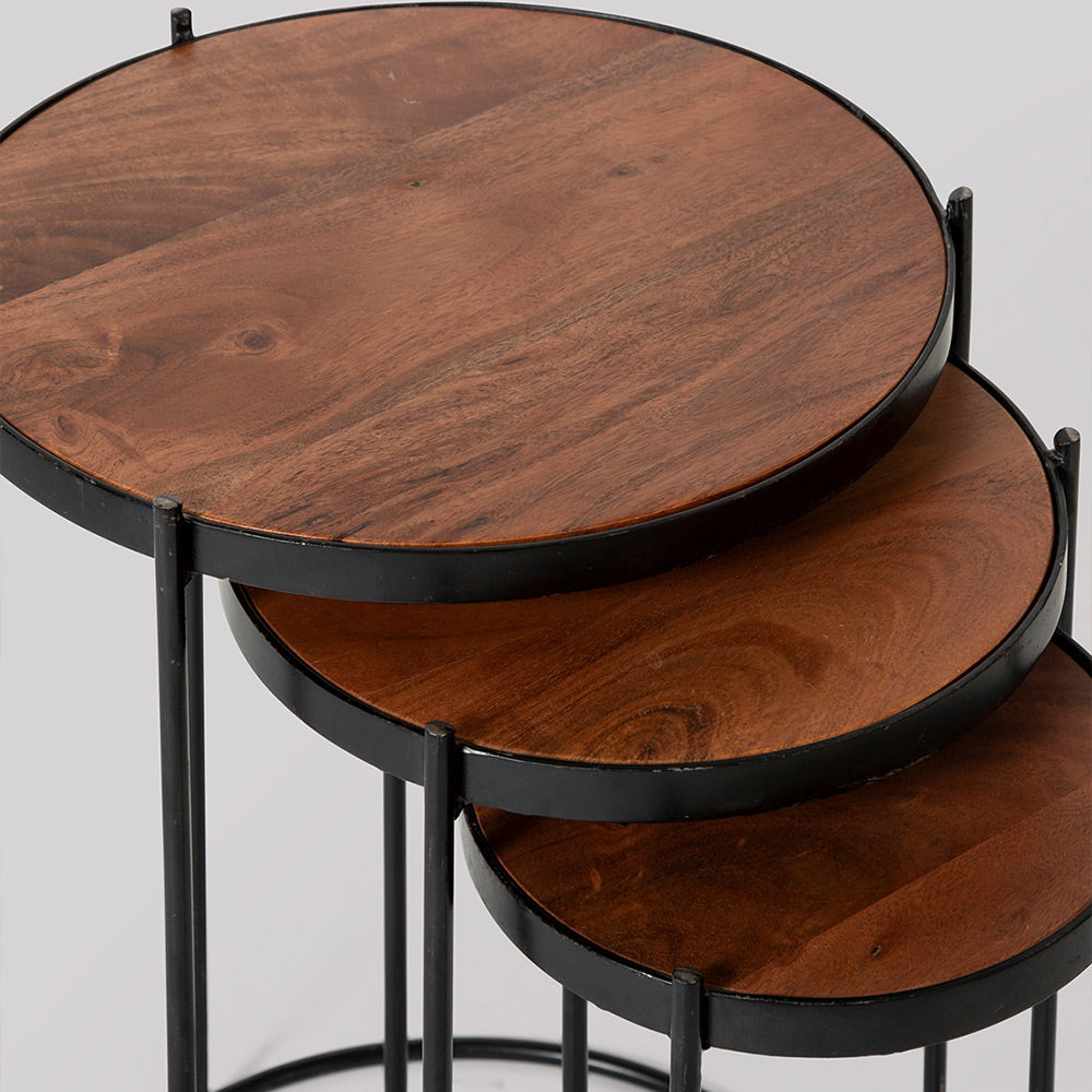 Lunar Nest Stool Set