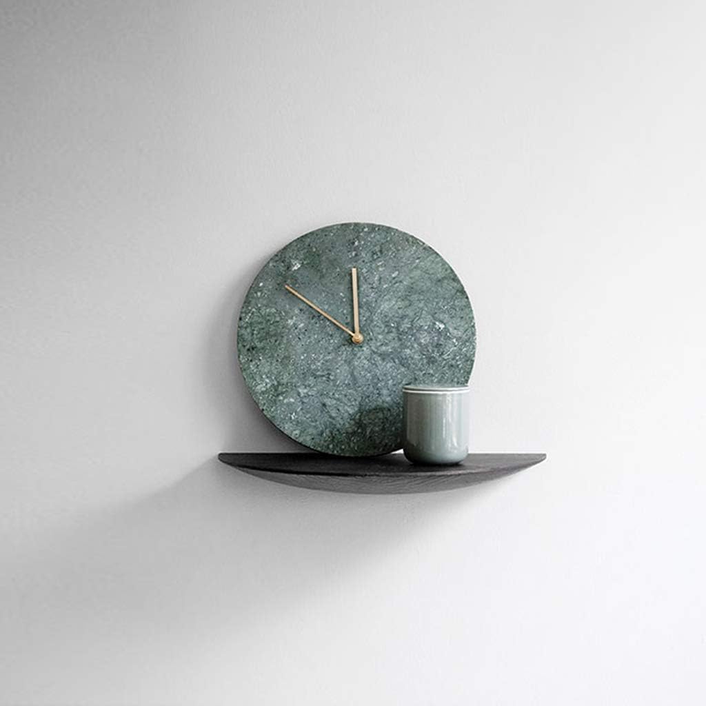 Moonstone Marble Wall Clock