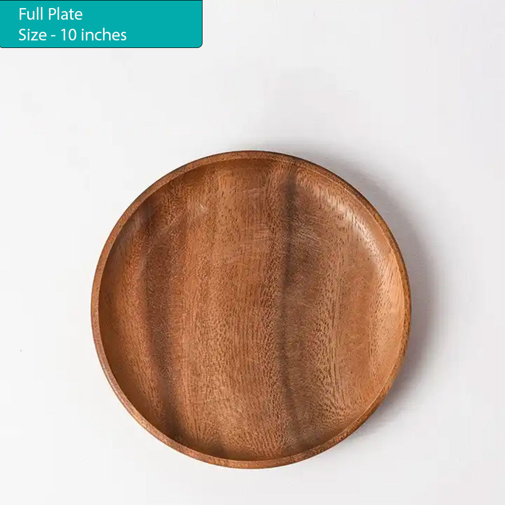 Senorita Eco Friendly Solid Wood Plates