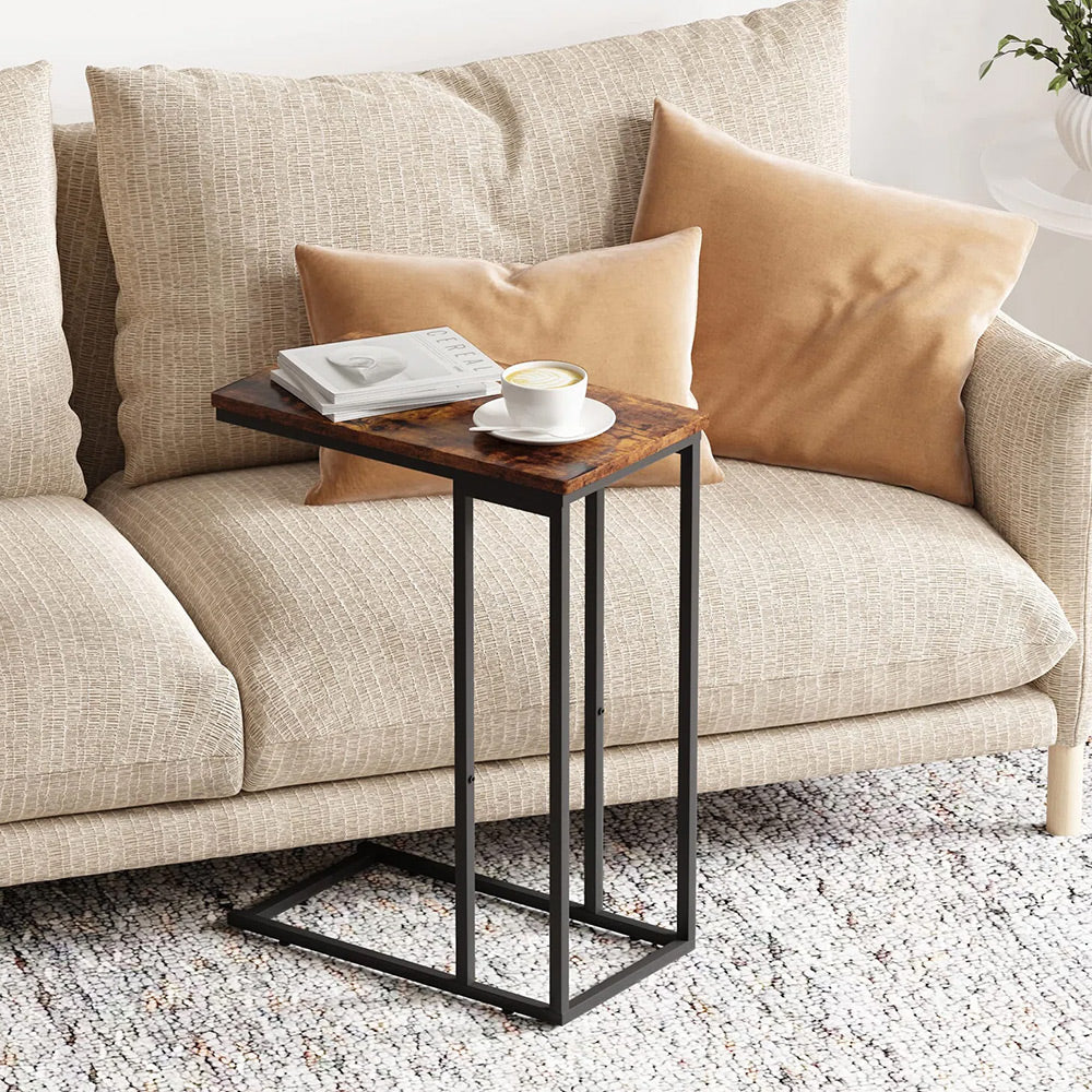 Chai Table Display Takshaka Home | Chai-Shai End Table | Handcrafted | Solidwood & Metal