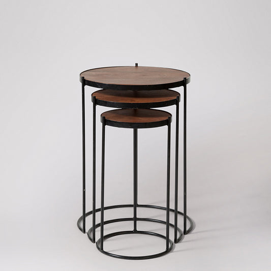 Lunar Nest Stool Set