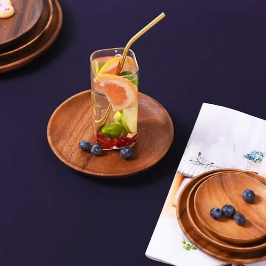 Senorita Eco Friendly Solid Wood Plates